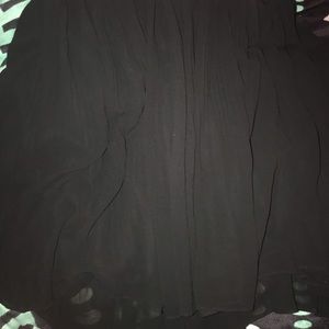 Torrid chiffon mini skirt
